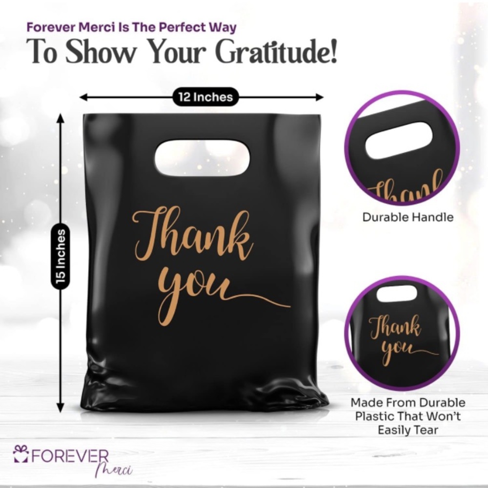 100 Gift Bags- Thank You Insignia - Picture 5 of 5